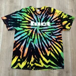 Fuct OG Logo Tie Dye Tee T Shirt Size Large L Streetwear B2
